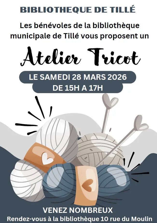 Lire la suite de l'actualité Atelier tricot