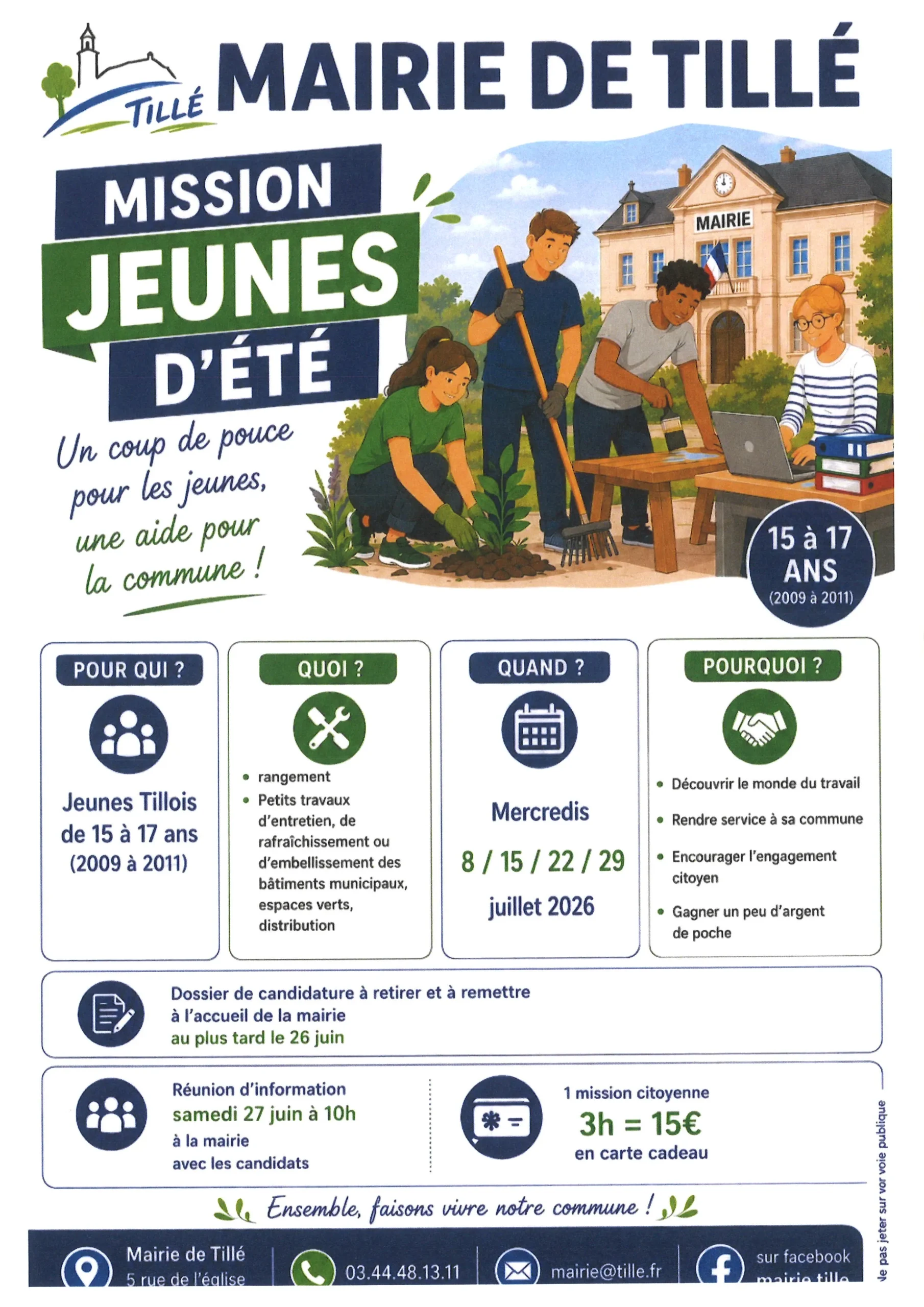 Lire la suite de l'actualité MISSION JEUNES D&rsquo;ÉTÉ
