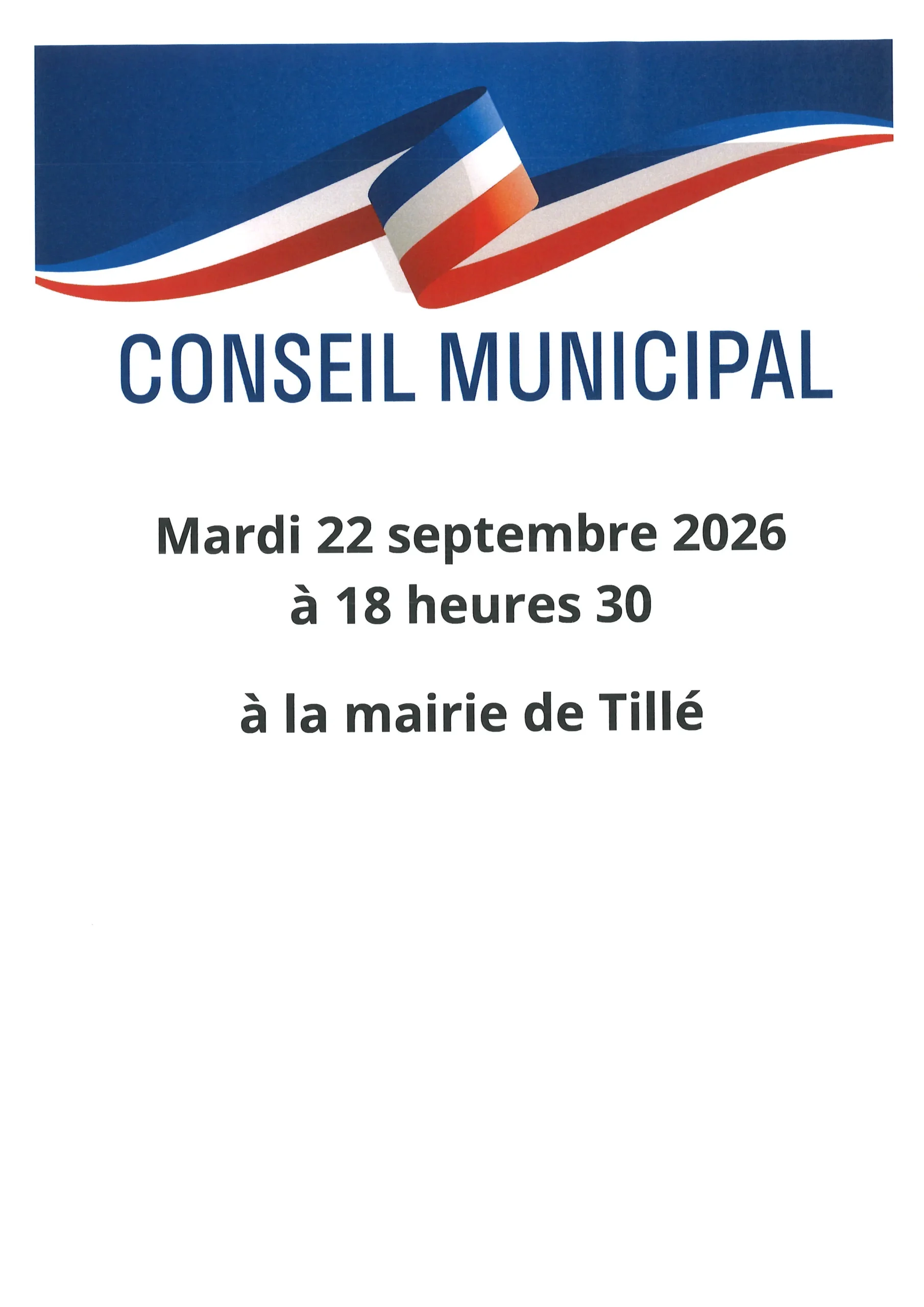 Lire la suite de l'actualité Conseil municipal