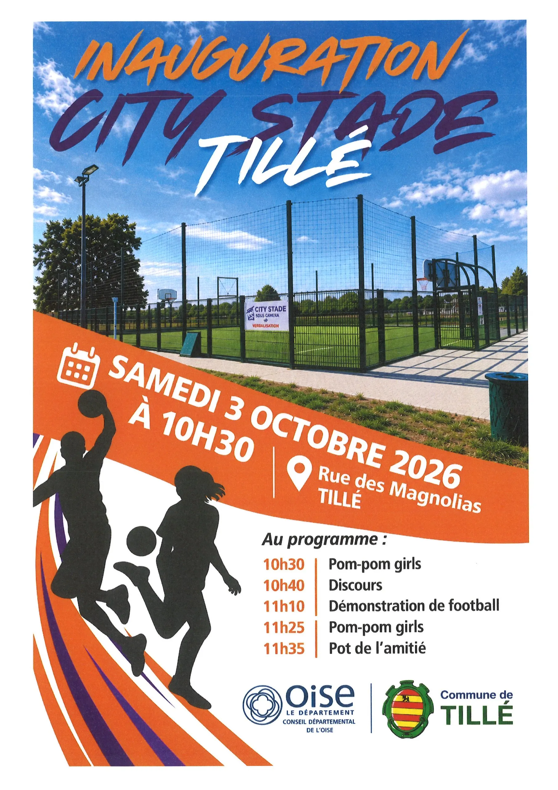 Lire la suite de l'actualité Inauguration du city stade